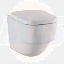 BRAEMAR 21 SEAT & CVR WHITE SCL ARMITAGE SHANKS S408201 Braemar 21 SOFT CLOSE Seat & Cover