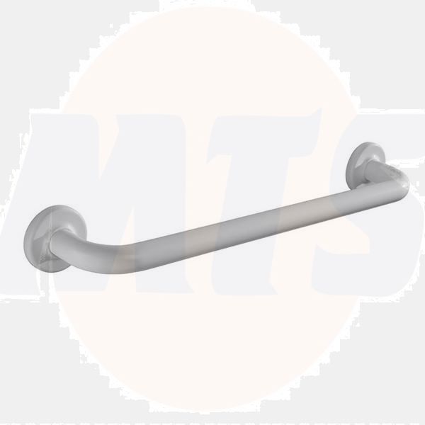 Twyford Avalon Support Grab Rail 600mm Long White AV4902WH