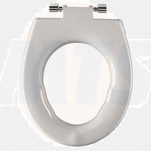 Twyford Avalon White Toilet Seat Ring Only - AV7881WH