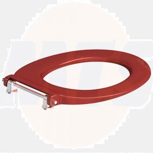 Twy AV7886RDAvalon / Sola Toilet Seat Ring Red