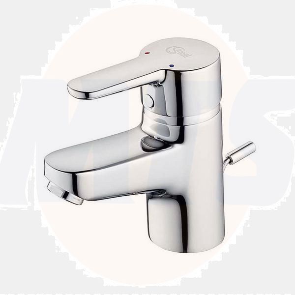 Ideal Standard  Concept Blue small basin mixer with pop-up waste  B0671AA