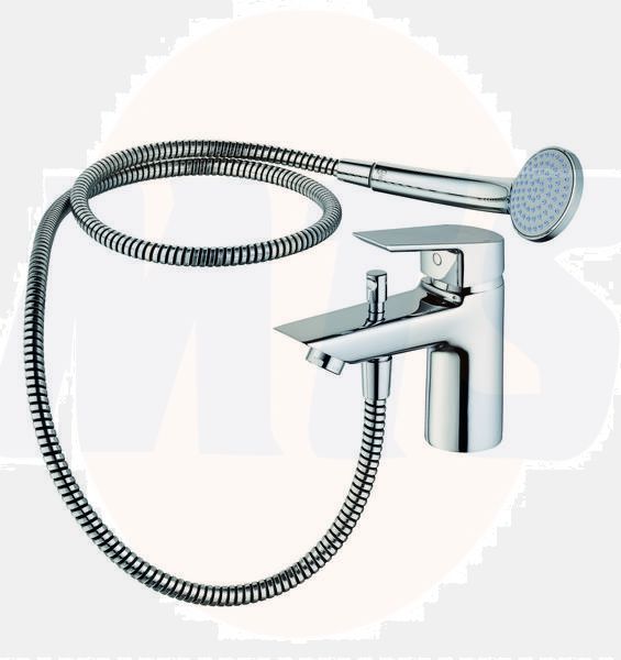 Ideal Standard  Tesi single lever one hole bath shower mixer with shower set  B1957AA