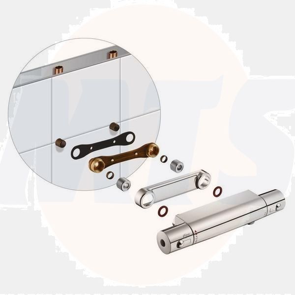 Ideal Standard  Fast fix wall bracket for use with bar valves with 150mm pipe centres  B8634AA