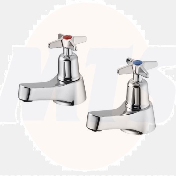 Ideal Standard Spares Sandringham 21 Basin pillar taps with crossheads -B9875AA