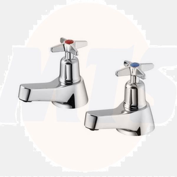 A/Shks B9876AA Sandringham 21 Bath Pillar Taps