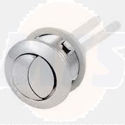 Bath Store REPLACEMENT CISTERN DUAL FLUSH PUSH BUTTON WITH ADJUSTABLE THREADED PUSH RODS