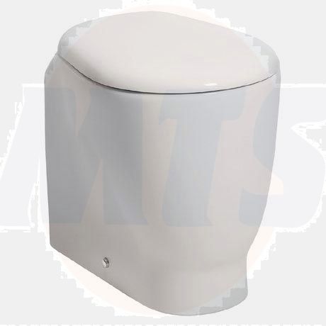 Original Axa Ceramic Toilet Seat AT2601 - Elegant White Design
