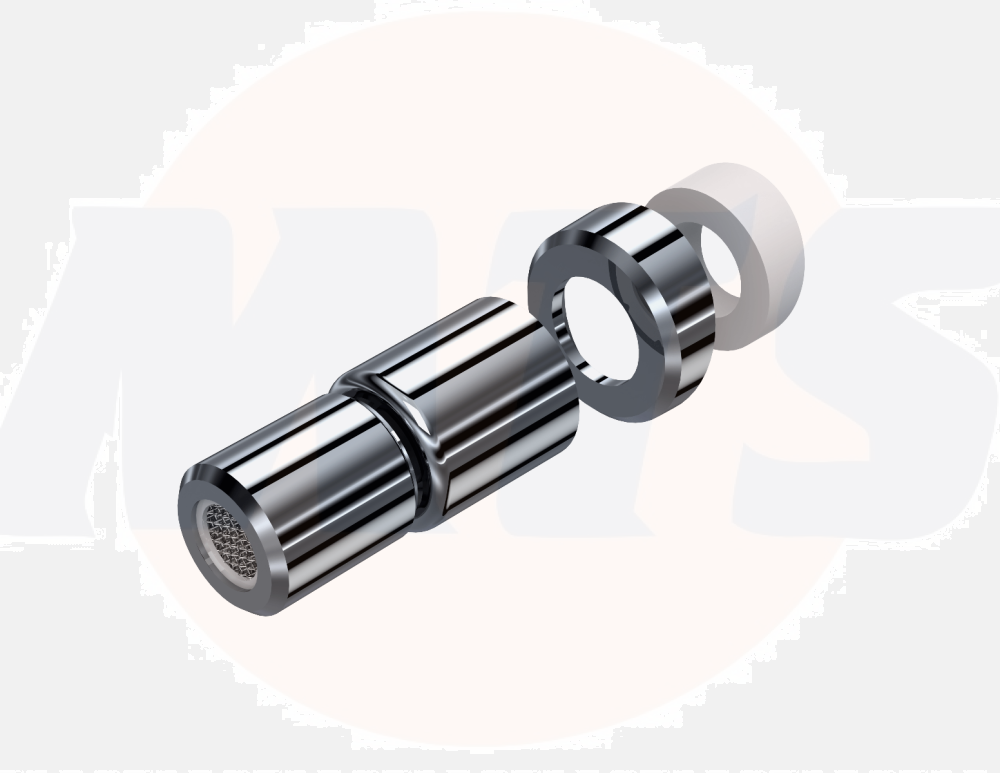 BIDET AERATOR NOZZLE SET 230018 IN CHROME DIMENSIONS 38 × 25 × 20 cm
