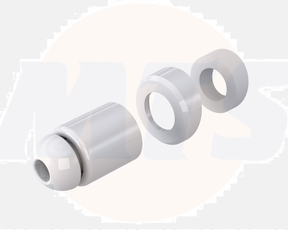 BIDET PLASTIC NOZZLE SET DIMENSIONS 38 × 25 × 20 cm 230016