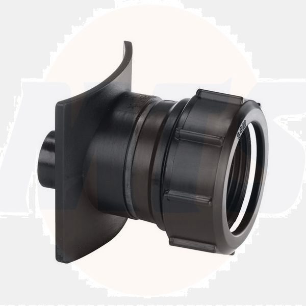 McAlpine BOSS110-CAST-BL Black Soil/Rain Boss 4in BOSS110CAST-BL Bathroomsuites