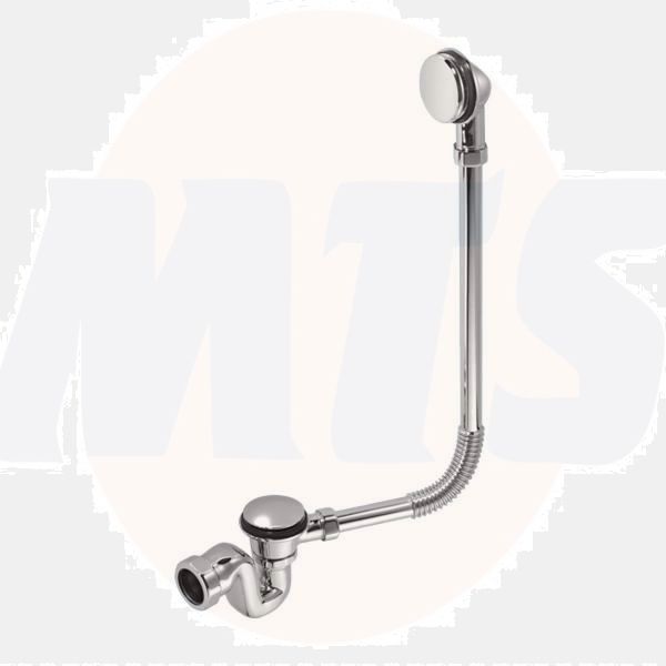 McAlpine BRASSTRAP-50-CP Bath Trap Waste & O/flow