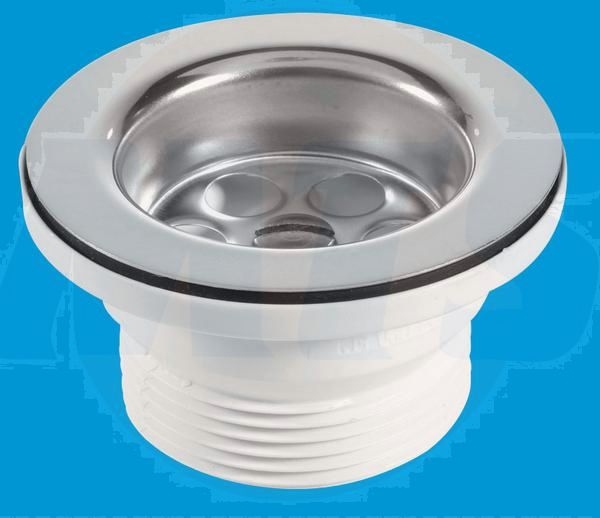 McAlpine BSW10P 1.1/2in Centrepin Bath Waste/plug