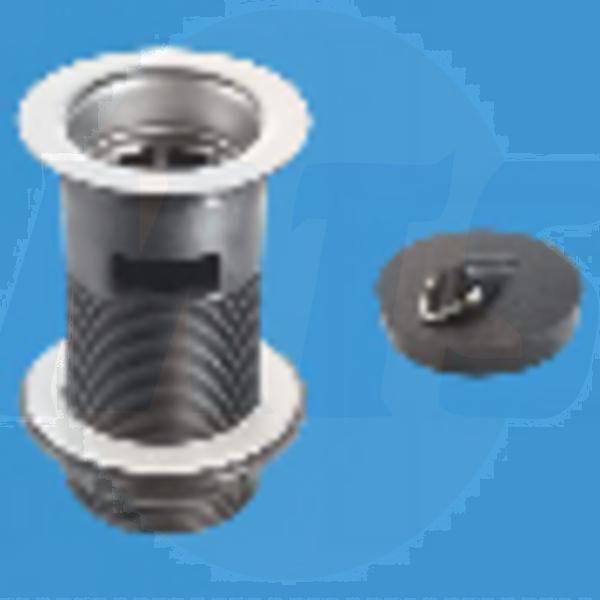 McAlpine BSW12C 1.1/4in S/O Basin Wste plug c&sty
