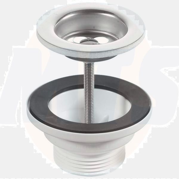 McAlpine BSW1PC 1.1/4in Centrepin Basin Waste p&c