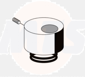 230420699 SCHELL operating hood with pressure spring for toilet flush fitting SILENT ECO chrome / 4021163143669