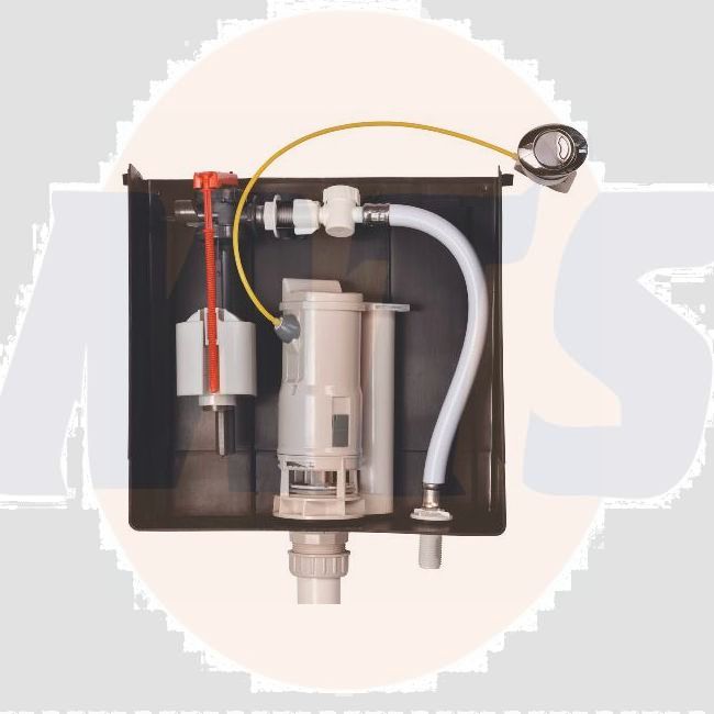 Macdee CDC41CP-AG Duo Compact Concealed Cistern