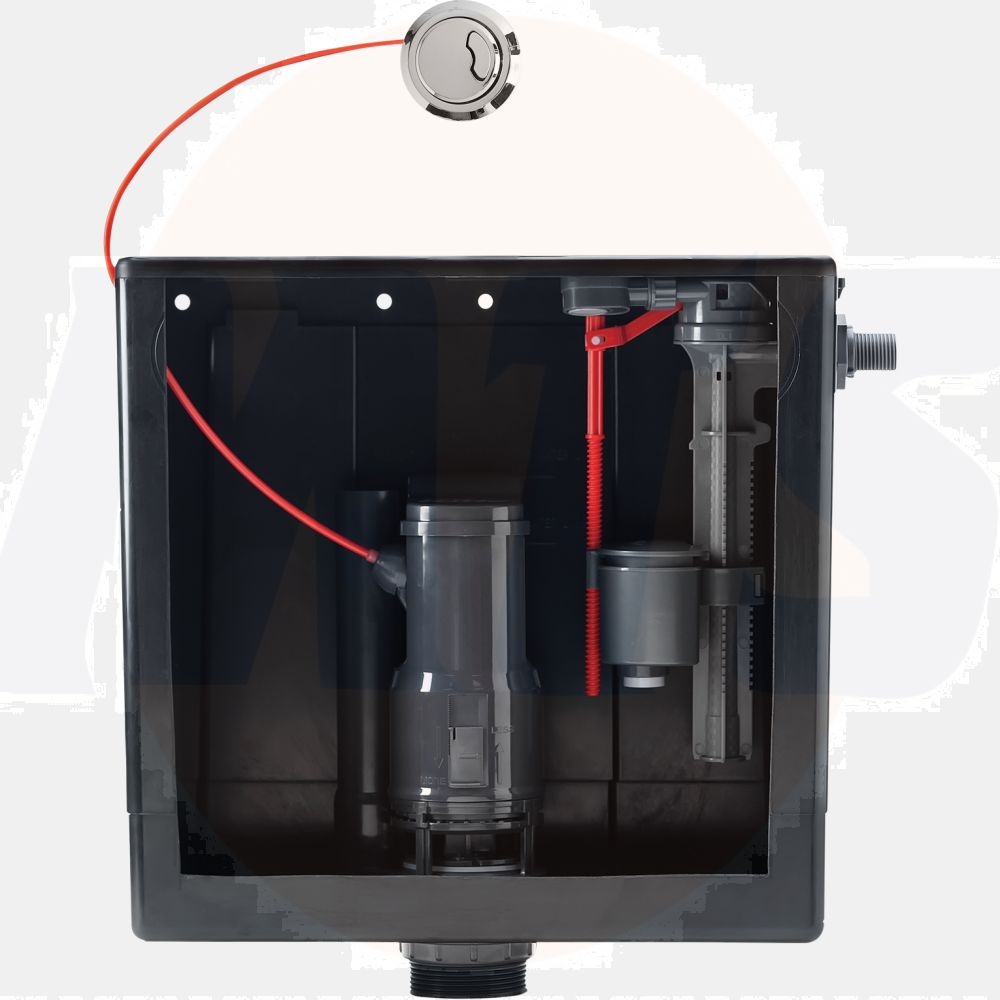 Macdee CDC71CP-AG Duo Compact Concealed Cistern