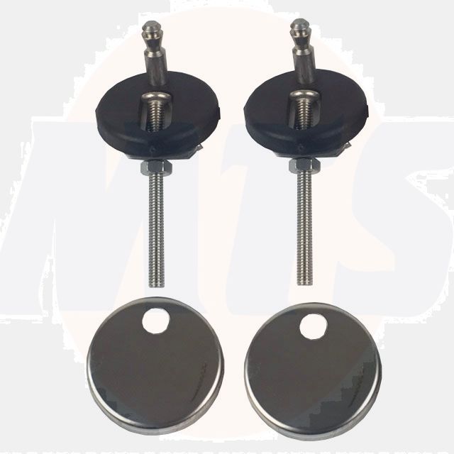 Cedarwood Back To Wall WC & Soft Close Seat Fixings