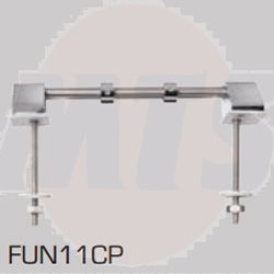 Celmac Bottom Fix Chrome Toilet Seat Hinges FUN11CP