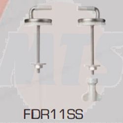 Celmac Concealed Stainless Steel Toilet Seat Hinge Set FDR11SS