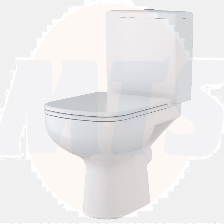 CERSANIT COLOR  DURAPLASTIC, SOFT CLOSE TOILET SEAT AND COVER K98-0092
