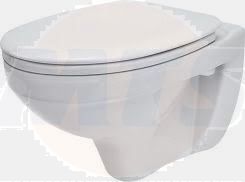 CERSANIT DELFI DUROPLAST TOILET SEAT AND COVER STANDARD CLOSE K98-0001