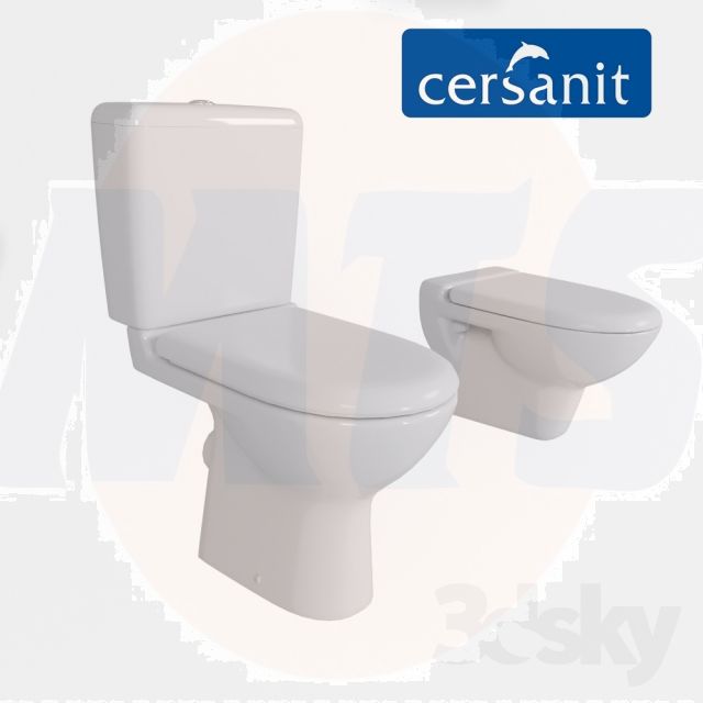 Cersanit IRYDA Toilet Seat Soft Close Toilet seat with Slow closing Hinges K02-015