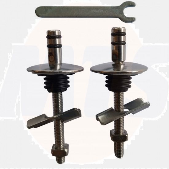 Cersanit Metropolitan Soft Close Toilet Seat Hinge Pillars and Fixings K99-0239