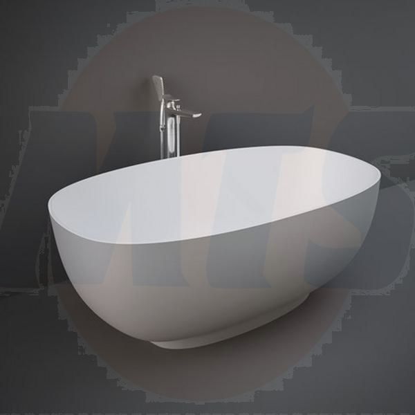 RAK Cloud Freestanding Bath Tub In Grey CLOBT14075503 Bathroomsuites