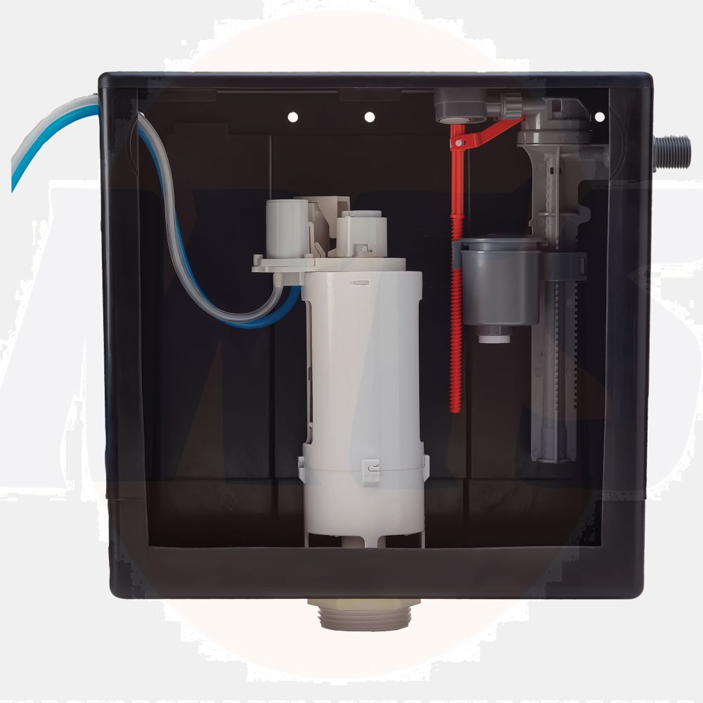 Macdee CPL62CP-AG Pneu Compact Concealed Cistern