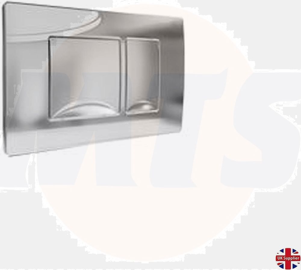 Creavit Chrome Dual Flush Cistern Plate