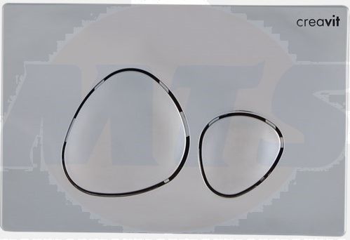 Creavit Spa Bright chrome flush plate GP7004.00