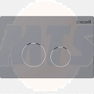 Creavit GP900200 Terra Matt Gray Painted Control Panel Creavit