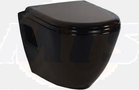 Creavit KC3131.S0 Amasra Duroplast Soft Closing Seat & Cover Black