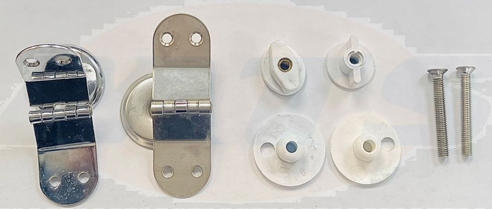 CREAVIT TOILET SEAT HINGES 600931