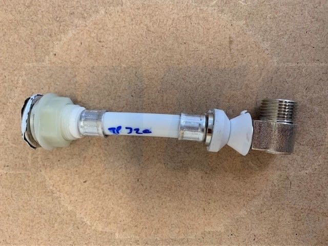 Creavit ZMN.011.14 Bidet Tube Zero Type Stainless Bar with Flexible Hose