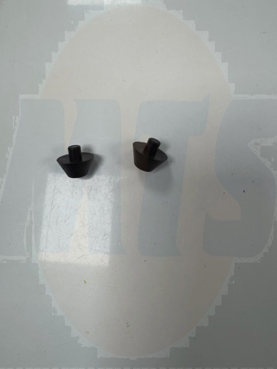 Dark Brown Round Toilet Seat Buffers  SOLD AS PAIR 363654