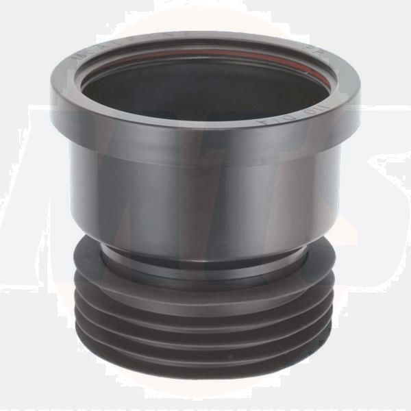 McAlpine DC1-BL Black Drain Conn 4in/100mm{10}
