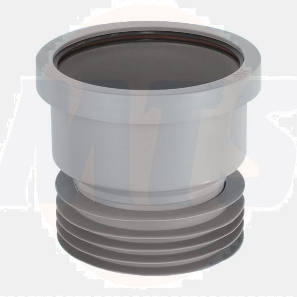 McAlpine DC1-GR Grey Drain Connector 4in/100mm{10}