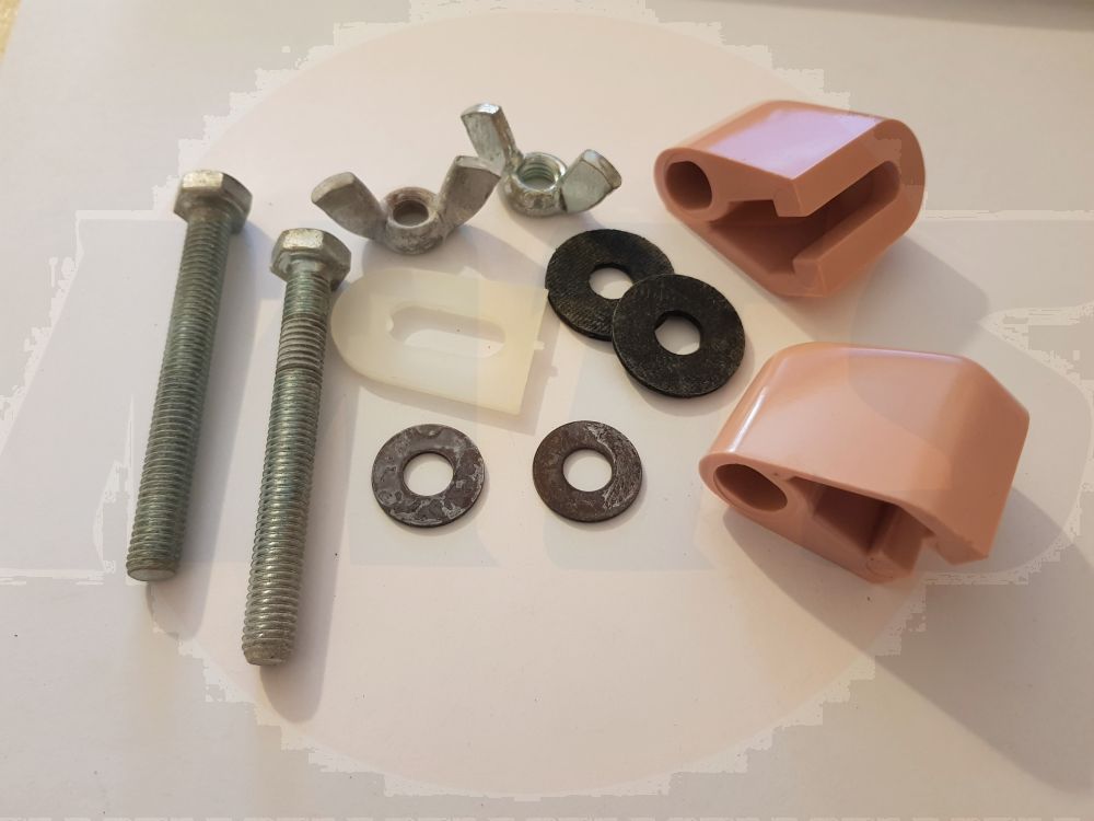 Twyford DEBUT Plastic Toilet Seat Hinges in TAHITI Colour 120820211 NON-RETURNABLE