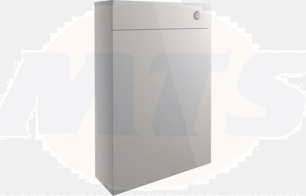 Alba 600mm Slim WC Unit – Light Grey gloss DIFT1340
