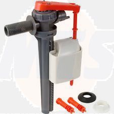 Wirquin Jollyfill 1/2 Inch 15Mm Plastic Side Entry Inlet Float Valve 16300101,