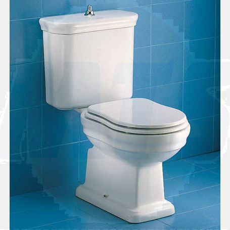 Dolomite Antalia Close-Coupled Toilet Seat and Cover - J0556