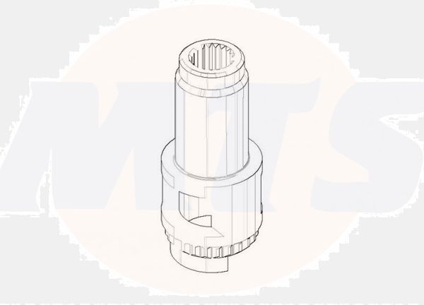 Dornbracht - 09290602590 - Spindel Wege for concealed three-way diverter