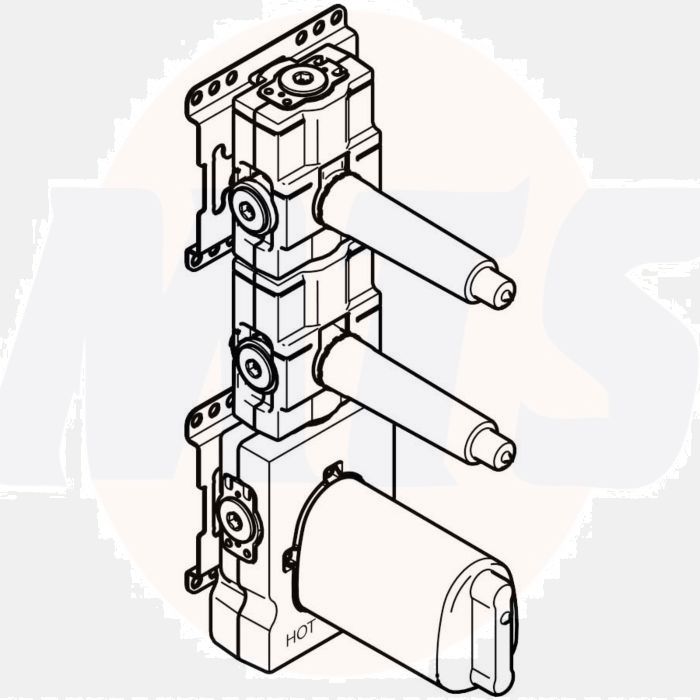 Dornbracht Concealed Part for xTOOL 3552197090