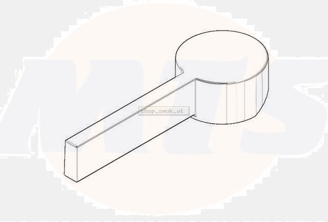 Dornbracht handle for Maro two hole mixer chrome 092079040-00