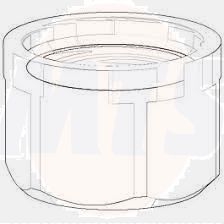 Dornbracht nut M15 x 2000 09233002390 15x10x1