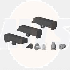 Dornbracht Repair Kit for Thermostat Handle Black 90213301100-13