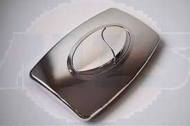 KOL.O ORIENTE PLATE 3/6l CHROME - Button CIRCLE O635024