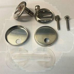 Duravit Happy D Chrome Toilet Seat Hinges Set 0061381000